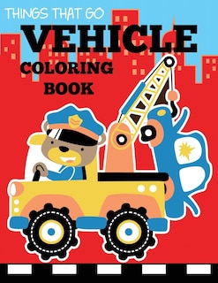 Couverture_Vehicle Coloring Book