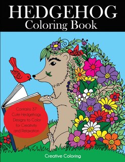 Front cover_Hedgehog Coloring Book