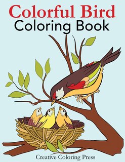 Front cover_Colorful Bird Coloring Book
