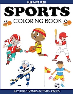Front cover_Sports Coloring Book