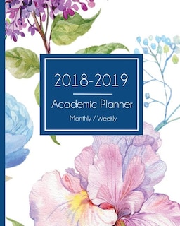 Couverture_Academic Monthly Planner 2018-2019