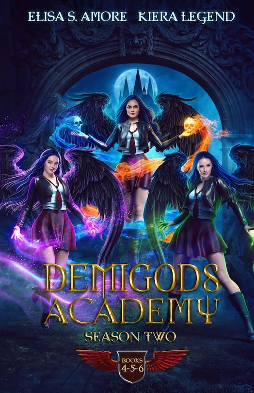 Couverture_Demigods Academy Box Set - Season Two (young Adult Supernatural Urban Fantasy)