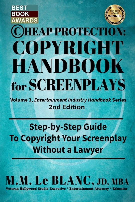 Couverture_CHEAP PROTECTION COPYRIGHT HANDBOOK FOR SCREENPLAYS, 2nd Edition