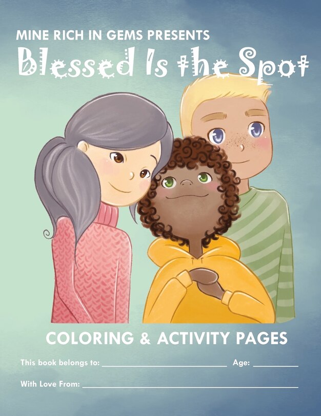 Couverture_Blessed Is the Spot Coloring & Activity Book