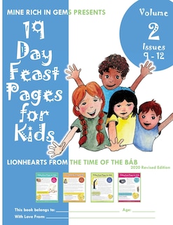 Front cover_19 Day Feast Pages for Kids Volume 2 / Book 3