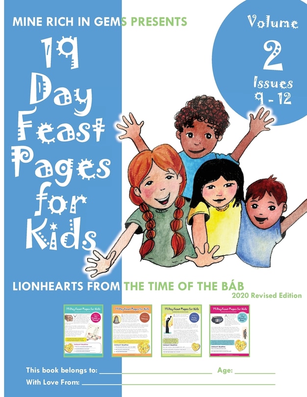 Front cover_19 Day Feast Pages for Kids Volume 2 / Book 3