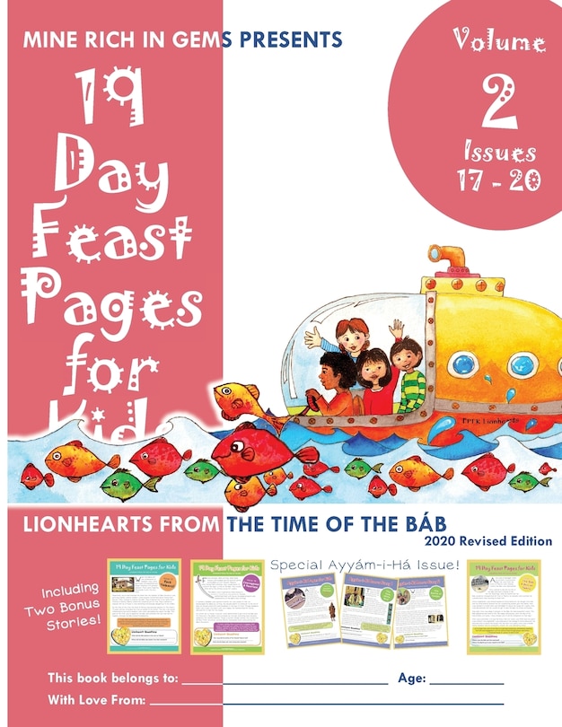 Front cover_19 Day Feast Pages for Kids Volume 2 / Book 5