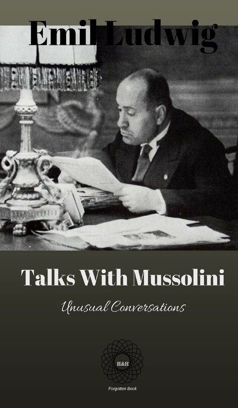 Front cover_Talks with Mussolini