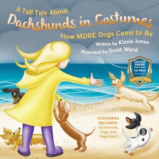 Front cover_A Tall Tale About Dachshunds in Costumes (Soft Cover)