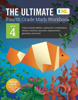 Front cover_The Ultimate Grade 4 Math Workbook