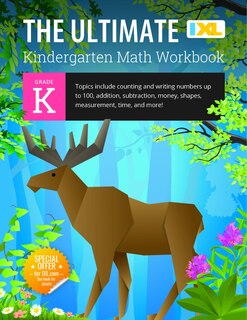 Front cover_The Ultimate Kindergarten Math Workbook