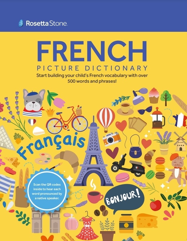 Front cover_Rosetta Stone French Picture Dictionary