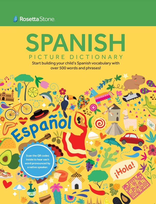 Front cover_Rosetta Stone Spanish Picture Dictionary