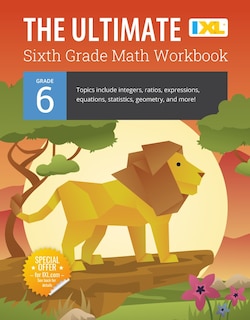 Front cover_The Ultimate Grade 6 Math Workbook