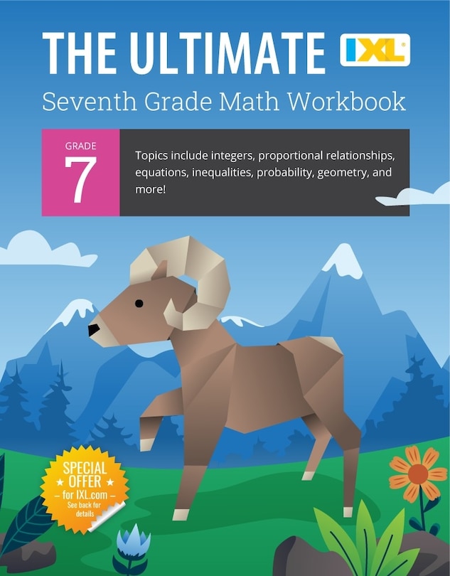 Couverture_IXL Ultimate Grade 7 Math Workbook