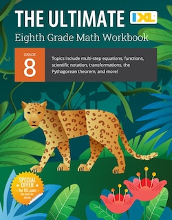 Front cover_The Ultimate Grade 8 Math Workbook