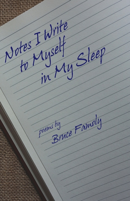 Front cover_Notes I Write to Myself in My Sleep