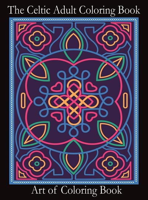 Front cover_The Celtic Adult Coloring Book