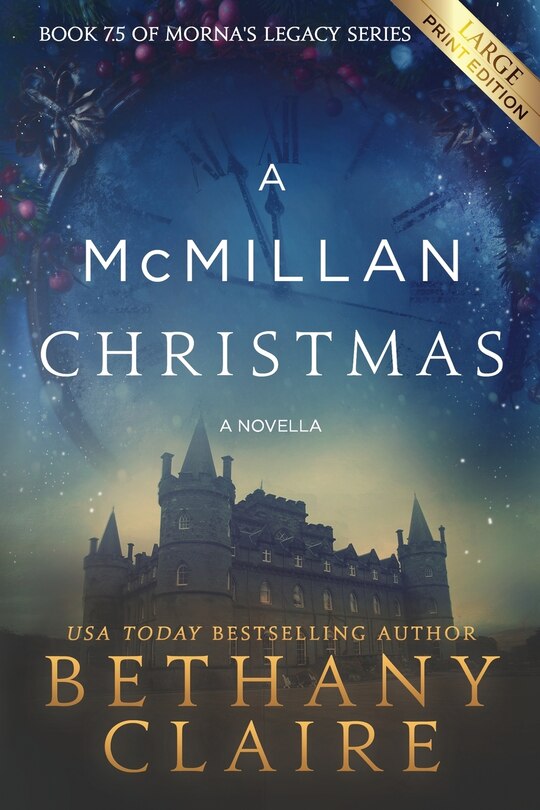 Couverture_A McMillan Christmas - A Novella (Large Print Edition)
