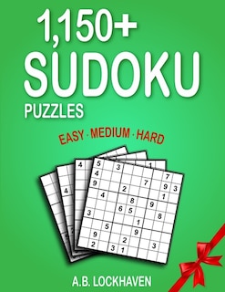 Front cover_1,150+ Sudoku Puzzles