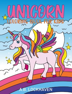 Front cover_Unicorn Coloring Book for Kids