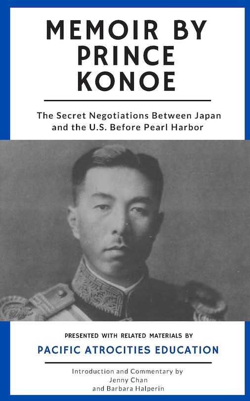 Front cover_Memoir by Prince Konoe