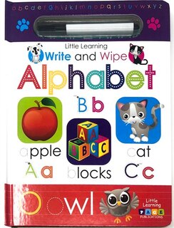LITTLE LEARNING WRITE & WIPE ALPHABET
