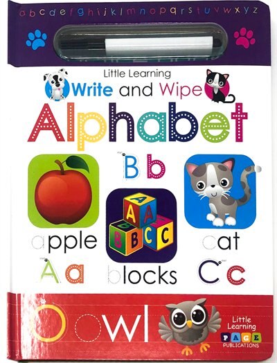 LITTLE LEARNING WRITE & WIPE ALPHABET