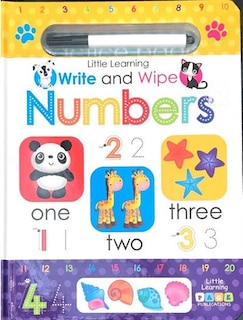 LITTLE LEARNING WRITE & WIPE NUMBERS