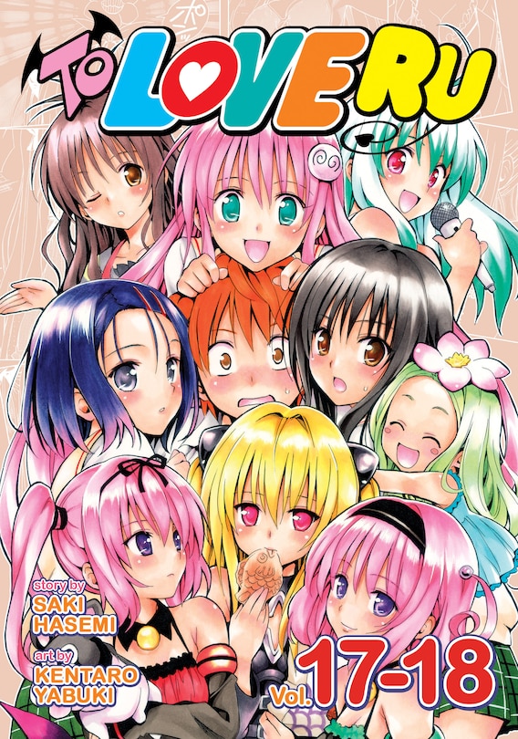 Front cover_To Love Ru Vol. 17-18