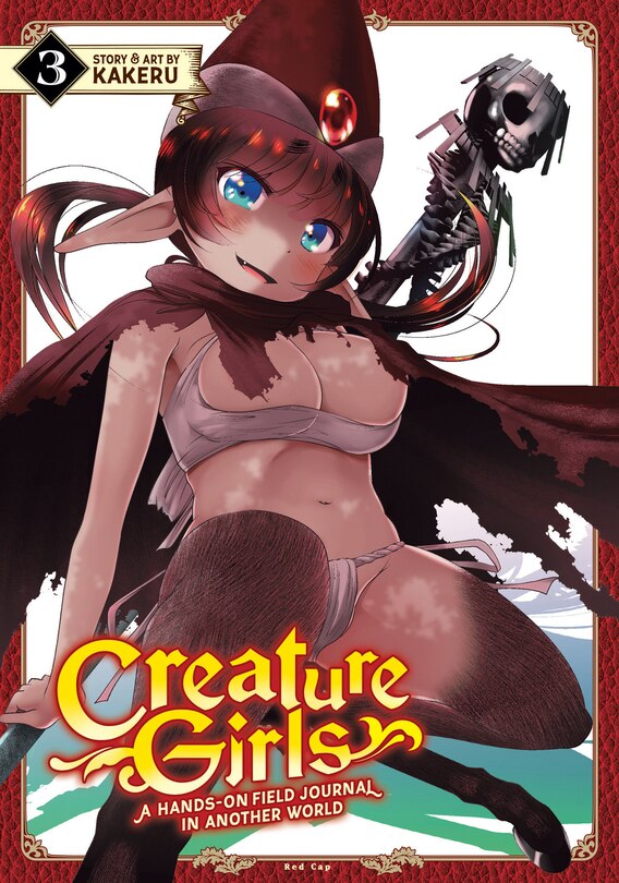 Front cover_Creature Girls: A Hands-on Field Journal In Another World Vol. 3