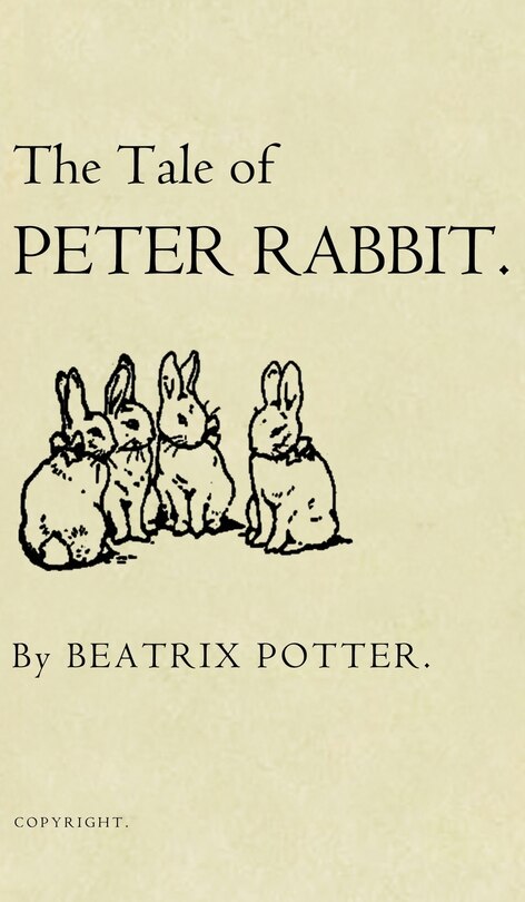 Front cover_The Tale of Peter Rabbit