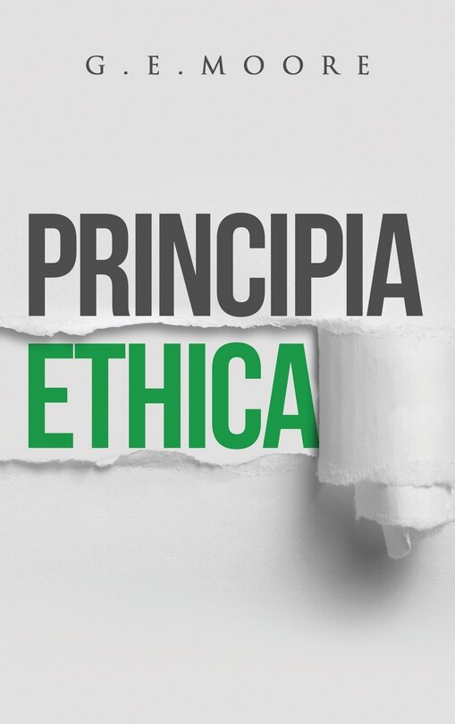 Front cover_Principia Ethica