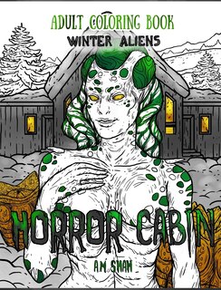 Couverture_Adult Coloring Book Horror Cabin