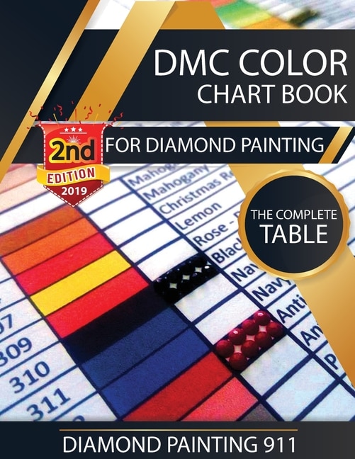 Front cover_DMC Color Chart Book for Diamond Painting