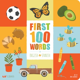 Front cover_First 100 Words In English And Spanish