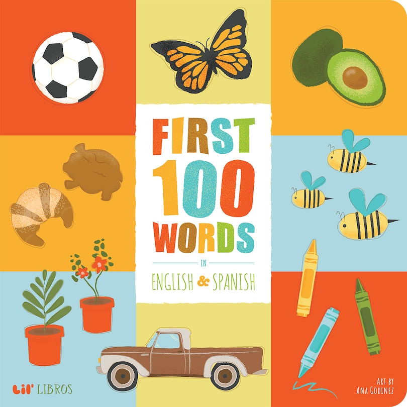 Front cover_First 100 Words In English And Spanish