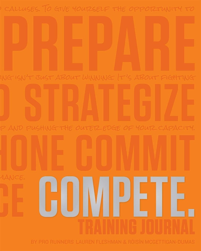 Front cover_Compete Training Journal (tangerine Edition)