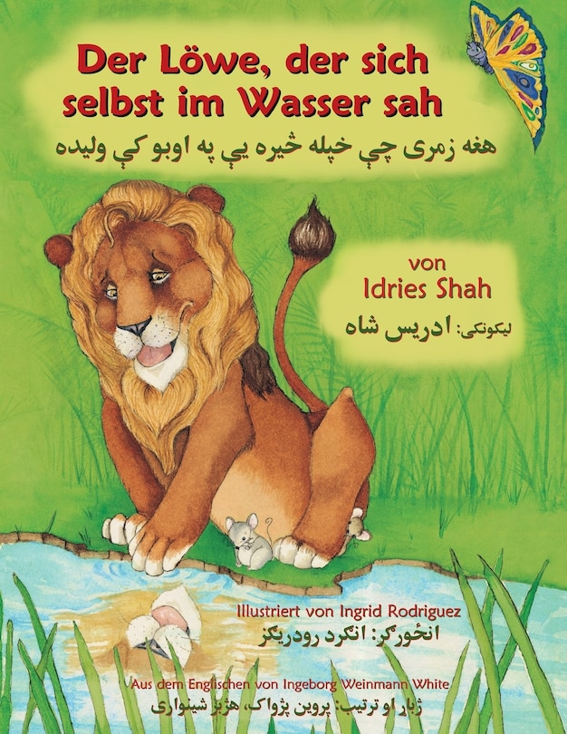 Front cover_Der Löwe, der sich selbst im Wasser sah