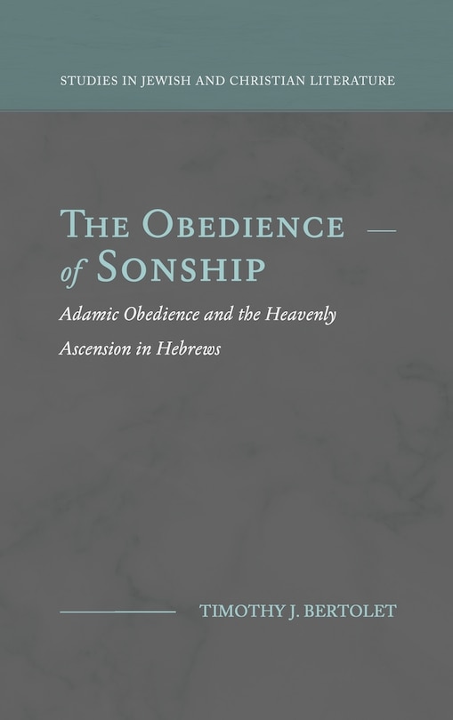 Front cover_The Obedience of Sonship