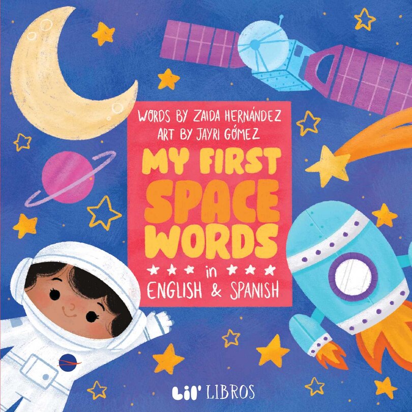 Front cover_My First Space Words in English and Spanish
