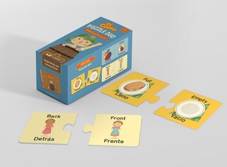 Front cover_El Chavo: Opposites / Opuestos Puzzle Duo 20 Piece