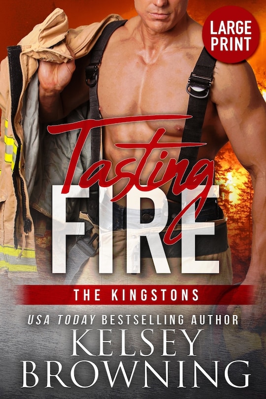 Couverture_Tasting Fire (Large Print Edition)