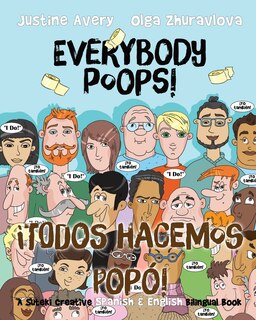 Front cover_Everybody Poops! / ¡todos Hacemos Popó!