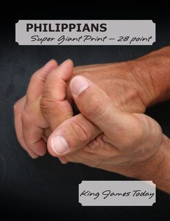 Front cover_PHILIPPIANS, Super Giant Print - 28 point