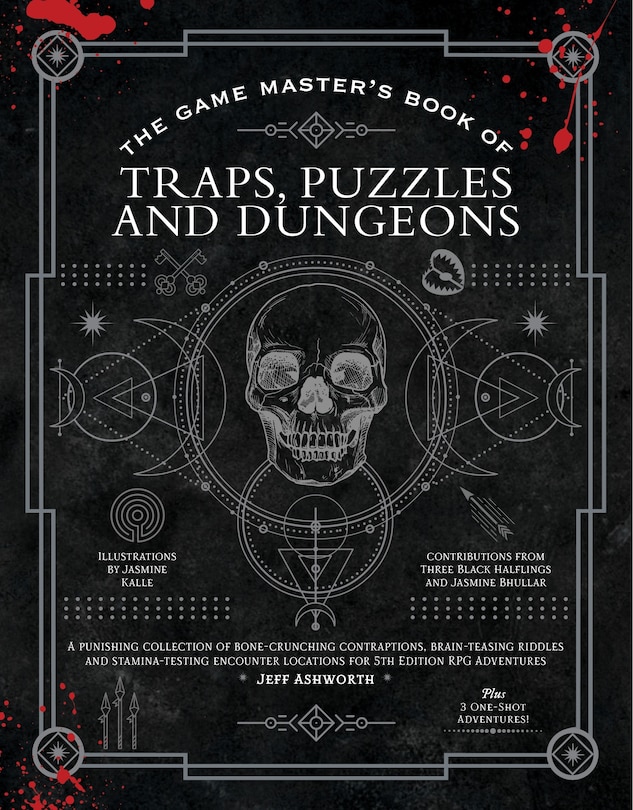 Front cover_The Game Master's Book of Traps, Puzzles and Dungeons