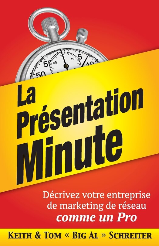 Front cover_La Présentation Minute