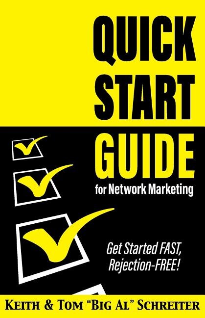Front cover_Quick Start Guide for Network Marketing