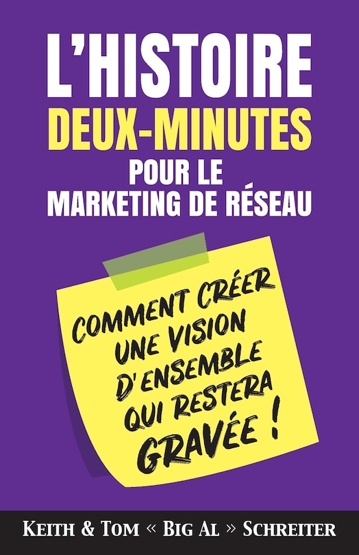 Front cover_L'histoire Deux-minutes Pour Le Marketing De Réseau
