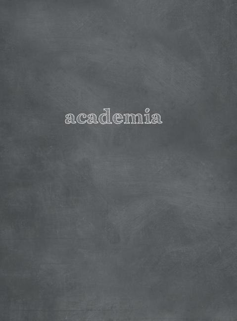 ACADEMIA Extended SPRING 2019  Monday start: 8.5x11 academic planner  chalkboard cover